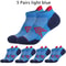 Premium Breathable Mens Sports Socks Cushioned Athletic Ankle Socks For Running Gym And Casual Wear 6