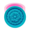 Popular Round Handmade Soap Mold, Classic Flower Silicone Mold for Natural Soap, Cake, Candle and Wax Melt Making