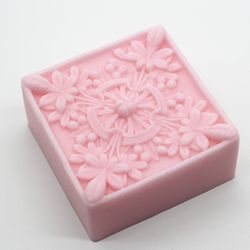 diy flower handmade soap mold, natural soap making molds, scented candle mold, aromatherapy plaster cake decor