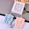 Romantic Rose Flower Soap, Silicone Mould Hand Shape Square Candle Mold, Valentine's Day Wedding Decor