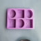 Handmade Soap Making Supplies Oval Square Leaves Silicone Mold, DIY Plaster Resin Candle Cake Baking Tools