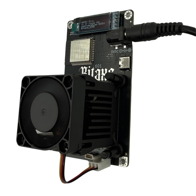 Solo Mine BTC Efficiently, Bitaxe Gamma 601 1.2TH/S Miner | Ultra-Low 18-22W