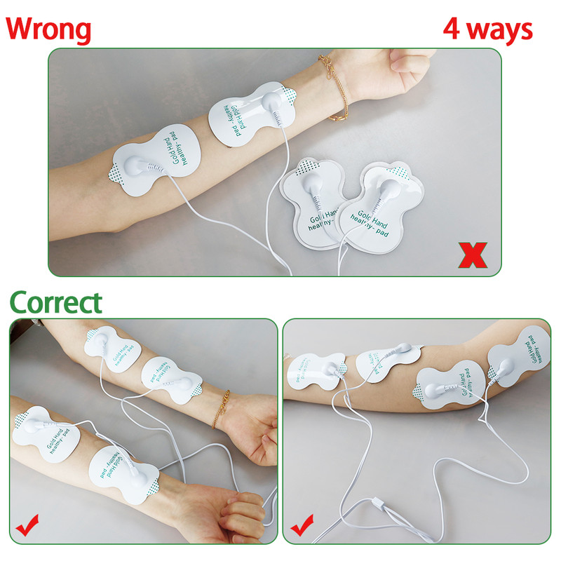 Dual Channel TENS Unit And EMS Muscle Stimulator For Effective Back Pain Relief Muscle Therapy And 6