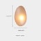 Nordic Design Color Glass LED Wall Lamp Modern Sconce Lighting For Bedroom Living Room Hotel Corrid 21