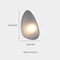 Nordic Design Color Glass LED Wall Lamp Modern Sconce Lighting For Bedroom Living Room Hotel Corrid 15