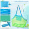 Outdoor Beach Mesh Bag Children Sand Away Foldable Protable Kids Beach Toys Bag Clothes Toy Storage 1