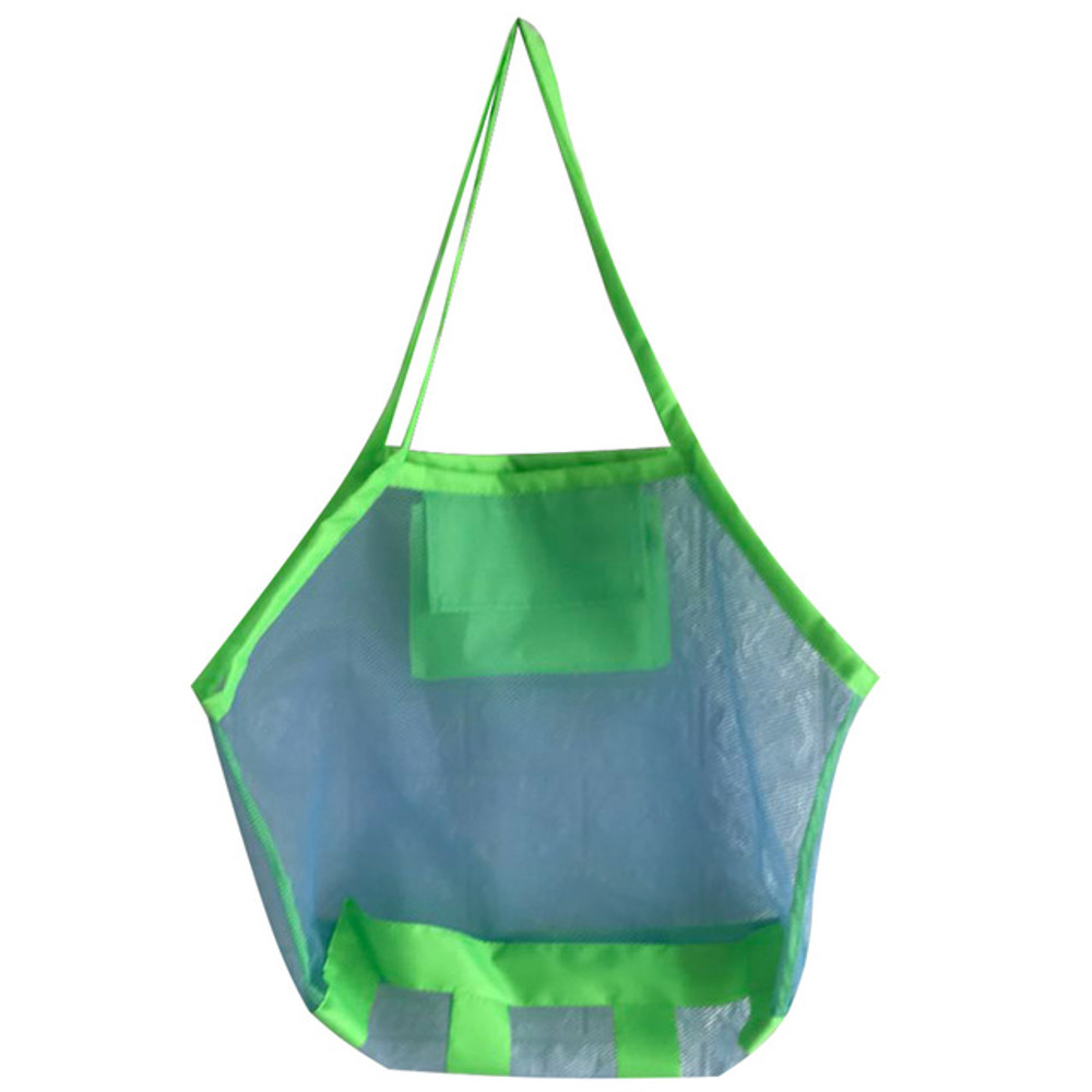 Outdoor Beach Mesh Bag Children Sand Away Foldable Protable Kids Beach Toys Bag Clothes Toy Storage 10