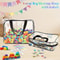 Large Clear PVC Toy Storage Bag Waterproof Reusable Organizer Building Blocks Puzzle Portable Trave 1
