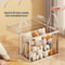 Large Capacity Transparent Toy Storage Bag Household Multifunctional Storage Basket Childrens Cloth 1
