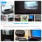 A2000 MINI Projector Portable, 1080P 4K HD Home Cinema Video Projector with Smart TV BOX 3D LED Laser Beamer for Outdoor