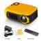 A2000 MINI Projector Portable, 1080P 4K HD Home Cinema Video Projector with Smart TV BOX 3D LED Laser Beamer for Outdoor