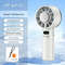 BALASHOV Ice Compress HighSpeed Cooling Fan USB Rechargeable Portable Mini Fan With LED Digital Dis 8