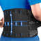 Double Pull Back Brace for Men & Women, Orthopedic Lumbar Support Belt with Spine Decompression for Back Pain Relief