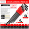 Kimihide HighStrength Hex Wrench Set 9Piece LKey Allen Key Spanner Tool Set With HexHex Screwdriver 8