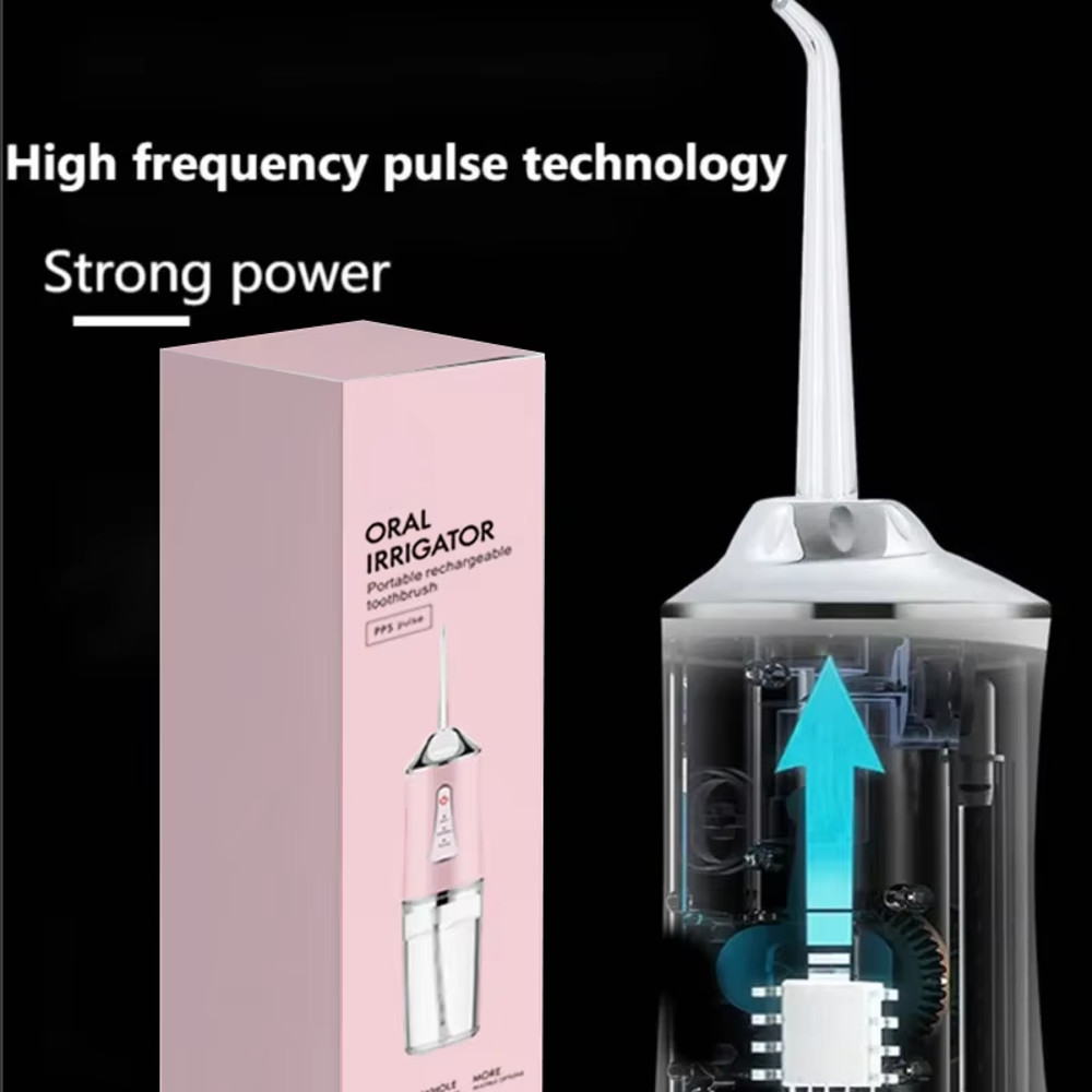 Dental Water Flosser Oral Irrigator Portable Electric Tooth Cleaner With 3 Modes For NoHarm Teeth C 3