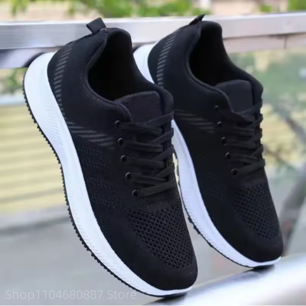 Spring And Autumn Mens Shoes Comfortable Breathable Casual Shoes Fashionable WearResistant Running 3
