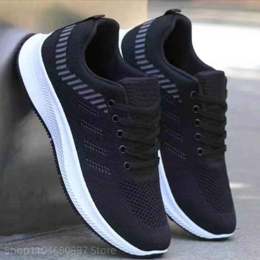Spring And Autumn Mens Shoes Comfortable Breathable Casual Shoes Fashionable WearResistant Running 4
