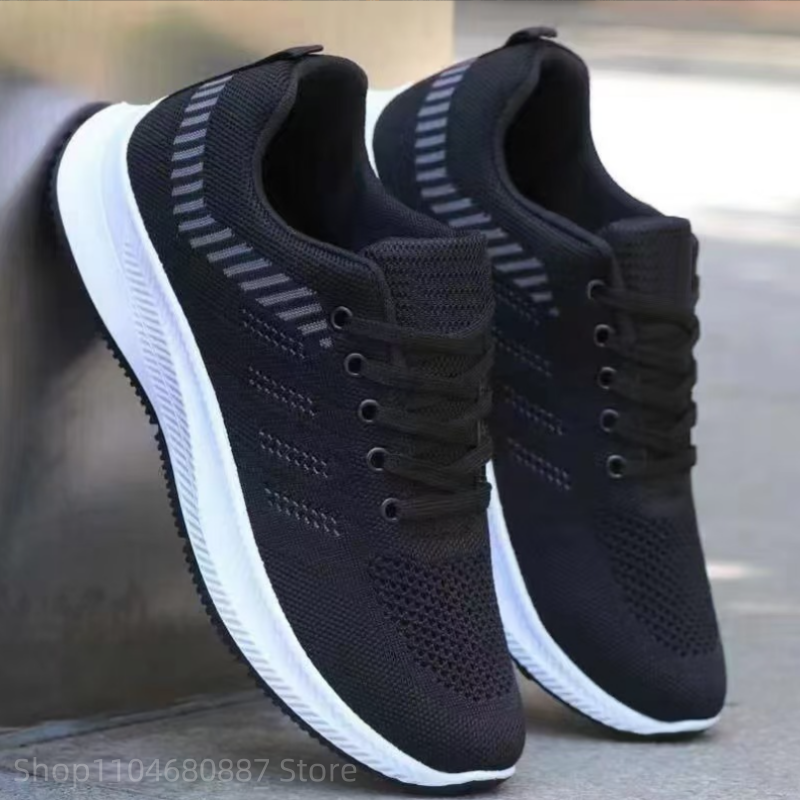 Spring And Autumn Mens Shoes Comfortable Breathable Casual Shoes Fashionable WearResistant Running 4