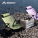 Ultimate Portable Relaxing Chair with Adjustable Armrest & Detachable Pillow for Camping, Beach, and Travel