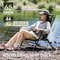 Ultimate Portable Relaxing Chair with Adjustable Armrest & Detachable Pillow for Camping, Beach, and Travel