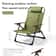 Ultimate Portable Relaxing Chair with Adjustable Armrest & Detachable Pillow for Camping, Beach, and Travel