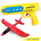ParentChild Outdoor Games Foam Shooting Flying Toy Safe Ejection Aircraft Launcher For Kids Ideal C 6