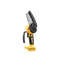 Mini Chainsaw Cordless, Handheld Electric Saw for Woodworking & Garden, Fits Dewalt, Milwaukee 18V Battery