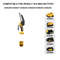 Mini Chainsaw Cordless, Handheld Electric Saw for Woodworking & Garden, Fits Dewalt, Milwaukee 18V Battery