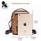 Brand 100% Genuine Leather Men Messenger Bag, Classic Crossbody Shoulder Bag for Men, Small Designer Handbag, Laptop Bag
