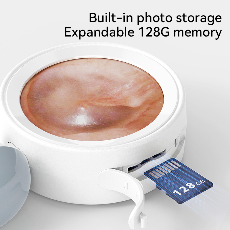 Visual Ear Camera with 1.38 IPS Screen 1080P HD Wireless Endoscope for Ear Wax Cleaning, Inspection, Video, Picture