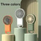 USB Rechargeable Mini Fan, 3-in-1 Foldable Handheld, Desktop, & Hanging Fan with Hook for Outdoor, Office, and Home Use