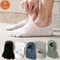 5 Pairs Invisible Toe Socks, Summer Thin Cotton Mesh, Breathable, Deodorant Cool 5 Finger Socks