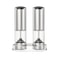 1/2pcs Automatic Pepper Grinder and Salt Grinder Set, USB Rechargeable, Adjustable Coarseness Spice Mill with LED Light
