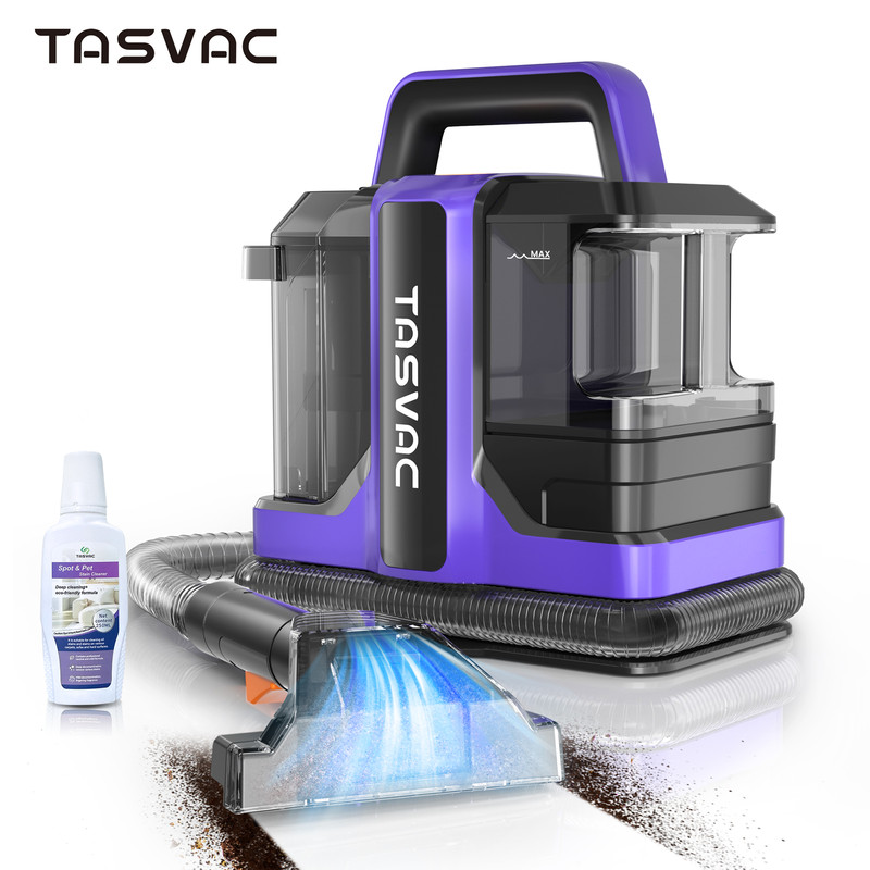 TASVAC C7 Portable Carpet, Upholstery Cleaner Machine for Pet Stains, Stairs, Couches, Area Rugs & Car Seats