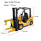 2-in-1 Alloy Tractor & Excavator Toy, Diecast Metal Engineering Vehicle Model for Boys, Kids Bulldozer Crane Truck, Farm