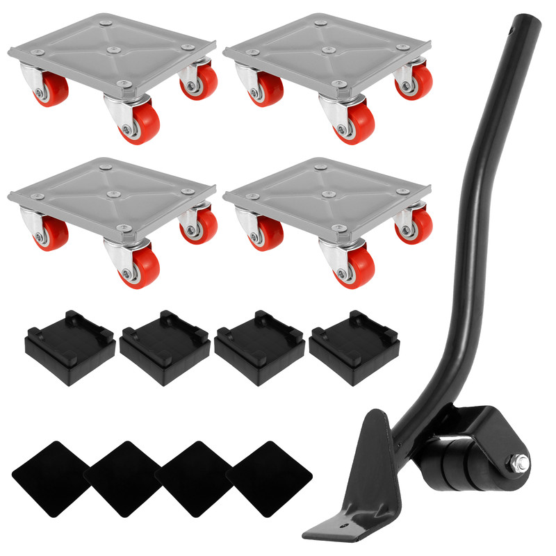 600KG Heavy Duty Furniture Lifter Mover, Labor-Saving Slider Roller Dolly for Easy Transport