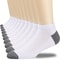 10 Pairs Mens Color Block Boat Socks Fashion Breathable Comfy Low Cut Ankle Socks For Sports Casual 0