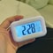 Smart Digital Alarm Clock With Large LCD Display Shows Time Temperature Calendar Date For Bedroom 2