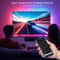 24G WIFI DreamColor Ambient TV Backlight Kit SM16703 RGBIC LED Strip With HDMI Sync Box App Control 4