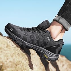 arrival mens hiking shoes, breathable trekking shoes for men with enhanced cushioning for outdoor climbing, walking