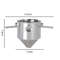 304 Stainless Steel Hanging Ear Coffee Filter Cup, Portable Hand Drip Brewer, Filter Paper-Free Permanent Mesh Funnel