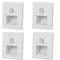 Motion Sensor Night Light AC 110V240V LED Recessed Staircase Bedroom Wall Lamp With Auto OnOff Det 7