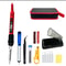 Professional 80W Soldering Iron Kit With Adjustable Temperature LCD Display Ceramic Heater Tips Twe 8