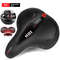UltraComfort Wide Bike Saddle With Shock Absorbing Reflective Design Hollow Breathable Seat For Ra 6