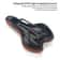 Comfort Bike Seat for Men & Women - Waterproof Bicycle Saddle with Soft Shock Absorbing for MTB, Mountain, Road Bike