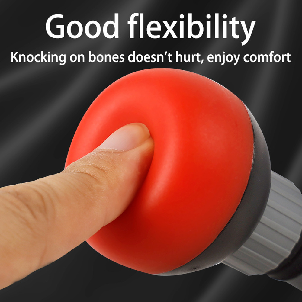 Deep Tissue Muscle Relaxation with Universal Silicone Soft Head, Caliber-Compatible Fascia Gun Massage Head Accessory