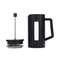 1000ML French Press Coffee Maker with Milk Frother, High Borosilicate Glass Brewer for Barista-Grade Coffee, Tea at Home