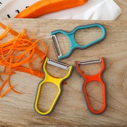 ultimate kitchen helper, multi-function vegetable chopper & potato peeler set with stainless steel blades for effortless