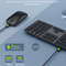 MultiDevice Bluetooth Keyboard Mouse Combo Seenda Rechargeable Slim Wireless Set For WinMac Laptop 3