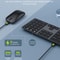 MultiDevice Bluetooth Keyboard Mouse Combo Seenda Rechargeable Slim Wireless Set For WinMac Laptop 3